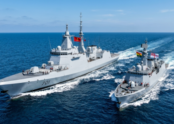 African Warships Sail to New York for U.S. Navy's 250th Anniversary Review