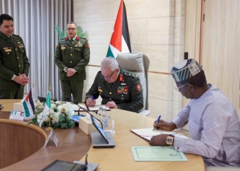 Nigeria and Jordan sign MoU to enhance military ties and intelligence sharing
