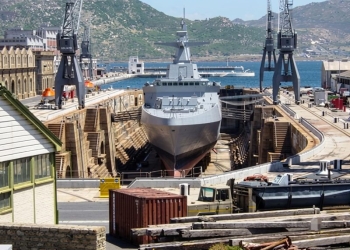 Armscor and the South African Navy unite to restore the dockyard