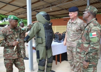 Benin received new high-tech military equipment from France 2