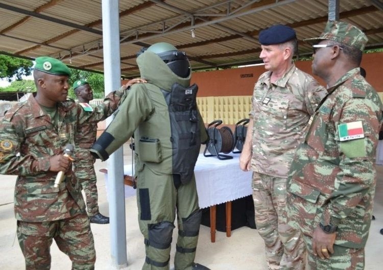 Benin received new high-tech military equipment from France 2