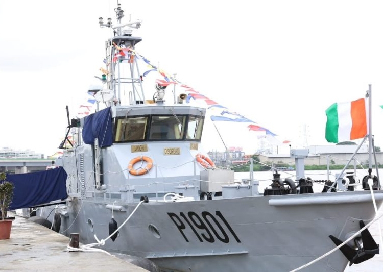Ivory Coast Navy commissions donated Patrol Vessels