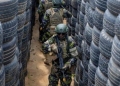 Kenyan military Special Forces conducts clearing operations