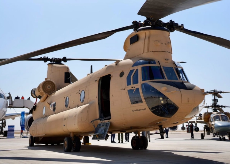 Egypt Receives First Batch of Boeing CH-47F Chinook Helicopters