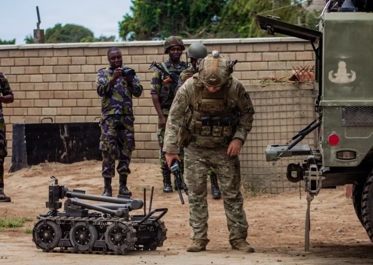 U.S. Forces conduct first combined base defense exercise at Manda Bay