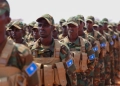 Somalian army recruit
